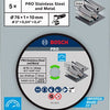 Bosch Prof doorslijpschijf Expert Inox (5)