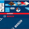 Bosch accessoires expert 55-delige set schuurschijf o780 met film onderlaag, 125 mm, 5xg60; 15xg80; 15xg120; 15xg180; 5xg240 - 2608902429