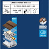 Bosch accessoires expert 9-delige set schuurvel web w480 115 x 140 mm, 3x g120; 3x g180, 2x g240; 1x g320 (online) - 2608902432