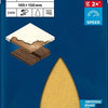 Bosch accessoires expert c470 schuurpapier voor deltaschuurmachines 100 x 150 mm, k180 10-delig - 1 stuk(s) - 2608901118