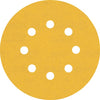 Bosch accessoires expert c470 schuurpapier voor excenterschuurmachines 125 mm, 8 gaten, k240 50-delig - 1 stuk(s) - 2608900914