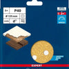 Bosch accessoires expert c470 schuurpapier voor excenterschuurmachines 125 mm, 8 gaten, k40 5-delig - 2608900803