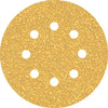 Bosch accessoires expert c470 schuurpapier voor excenterschuurmachines 125 mm, 8 gaten, k40 5-delig - 2608900803