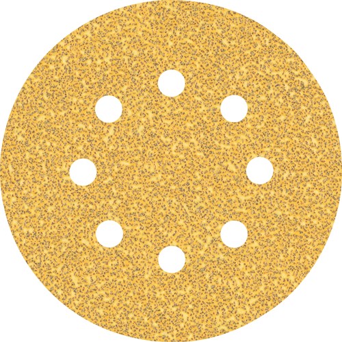Bosch accessoires expert c470 schuurpapier voor excenterschuurmachines 125 mm, 8 gaten, k40 5-delig - 2608900803