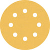 Bosch accessoires expert c470 schuurpapier voor excenterschuurmachines 125 mm, 8 gaten, k60 120 240 6-delig - 2608900812
