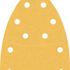 Bosch accessoires expert c470 schuurpapier voor multischuurmachines 102 x 62 mm, 93 mm, k120 10-delig - 5 stuk(s) - 2608900888