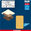 Bosch accessoires bosch accessories 2608901668 schuurpapier voor vlakschuurmachine korrelgrootte (num) 60, 120, 180 (l x b) 107 mm x 115