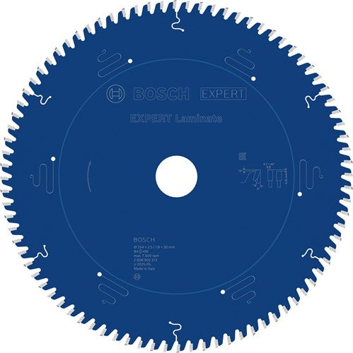 Bosch accessoires expert laminate cirkelzaagblad | 254 x 2,5 1,8 x 30 mm | t84 - 2608902213