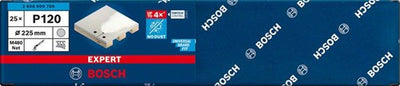 Bosch accessoires bosch expert m480 serie - schuurgaas - ø225mm - 120 grit - voor stofvrij schuren
