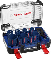 Bosch accessoires expert multi material power change plus gatzagenset | 20; 22; 25; 32; 35; 40; 44; 51; 60; 68; 76 x 60 mm | 14-delig - 2608901909 - afbeelding 1