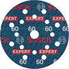 Bosch accessoires expert schuurschijf o780 met film onderlaag, 125 mm, g60, 6x - 2608902399