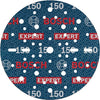 Bosch accessoires expert schuurschijf o780 met film onderlaag, 150 mm, g150, 6x - 2608902443
