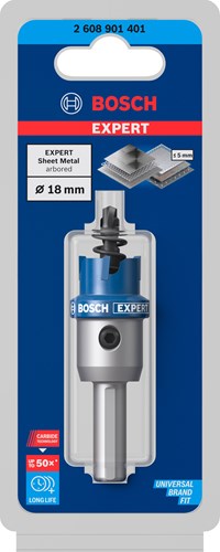 Bosch accessoires expert sheet metal | gatzaag | 18 mm - 2608901401