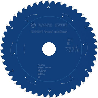 Bosch accessoires expert wood cordless cirkelzaagblad | 216 x 1,7 1,2 x 30 mm | t48 - 2608902162
