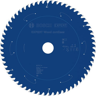Bosch accessoires expert wood cordless cirkelzaagblad | 254 x 2,1 1,6 x 30 mm | t60 - 2608902177
