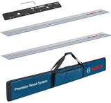 Bosch accessoires bosch professional geleiderailset 2x fsn 1400 + fsn vel in fsn bag - 0615990m8z - afbeelding 1