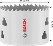 Bosch accessoires gatzaag met schroefdraad voor meerdere materialen | 60 x 40 mm - 2608594587 - afbeelding 2