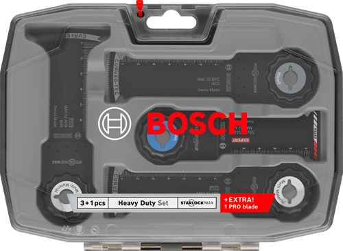 Bosch accessoires heavy duty zaagbladenset | 4-delig - 2608669094