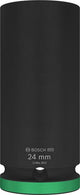 Bosch accessoires bosch pro impact socket 1 2 24 mm diep - 2608003055