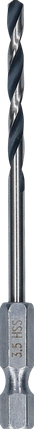 Bosch accessoires metaalboor hss pointteq | 3.5 mm - 2608577868 - afbeelding 1