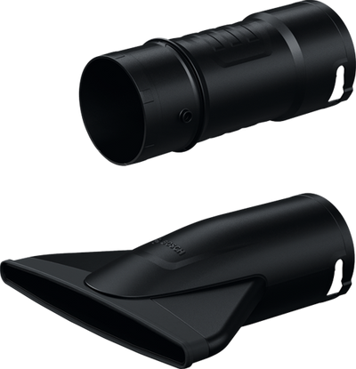 Bosch accessoires bosch professional bladblazer opzetstuk set - 1x rond opzetstuk - 1x vlak opzetstuk