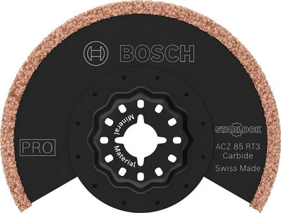 Bosch accessoires bosch pro acz 85 rt3 - multigereedschap zaagblad - segmentvormig - carbide-riff - starlock
