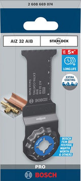 Bosch accessoires bosch pro aiz 32 aib - multifunctioneel zaagblad - bimetalen - 32 mm - 50 mm - afbeelding 1