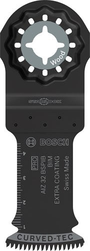 Bosch accessoires bosch pro aiz 32 bspib blad voor multifunctioneel gereedschap 32 x 50 mm - 2608669073