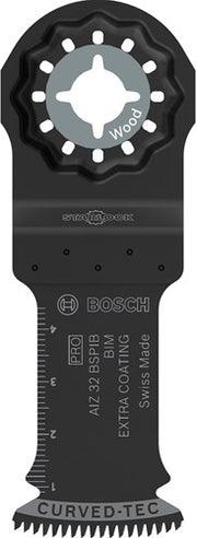 Bosch accessoires bosch pro aiz 32 bspib blad voor multifunctioneel gereedschap 32 x 50 mm - 2608669073 - afbeelding 1