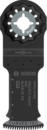 Bosch accessoires bosch pro aiz 32 bspib blad voor multifunctioneel gereedschap 32 x 50 mm - 2608669073
