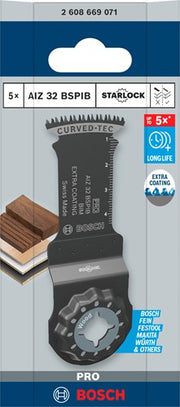 Bosch accessoires pro aiz 32 bspib invalzaagblad | 32 x 50 mm | 5 stuks - 2608669071 - afbeelding 1