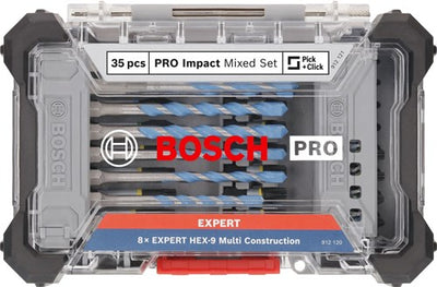 Bosch accessoires pro impact gemengde set | 35 stuks - 2608522518