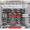 Bosch accessoires pro impact metal set | 35 stuks - 2608521u80