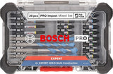 Bosch accessoires pro impact mixed set | 20-dlg. - 2608521u83 - afbeelding 2