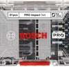 Bosch accessoires pro impact schroefbitset | 31 stuks - 2608521u71