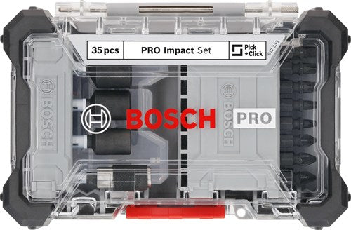 Bosch accessoires pro impact schroefbitset | 35-delig - 2608521u77
