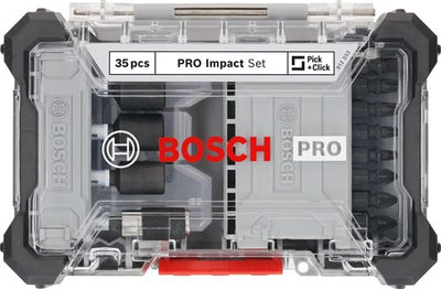 Bosch accessoires pro impact schroefbitset | 35-delig - 2608521u77