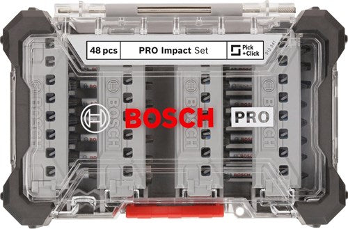 Bosch professional pro impact schroefbitset 48-delig - 2608521u88