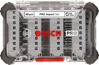 Bosch accessoires pro impact schroefbitset | 48-delig - 2608521u88