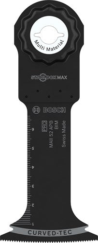 Bosch maii 52 apb - multifunctioneel zaagblad - starlock max - bimetalen constructie