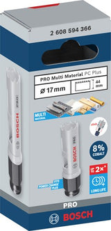 Bosch accessoires pro multi material pc plus gatzaag | 17 mm - 2608594366 - afbeelding 1