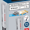 Bosch accessoires pro multi material pc plus gatzaag | 24 mm - 2608594371