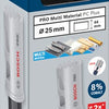 Bosch accessoires pro multi material pc plus gatzaag | 25 mm - 2608594372