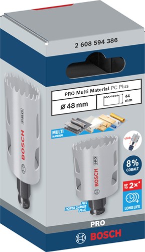 Bosch accessoires bosch pro multi material pc plus gatzag 48 mm - 2608594386