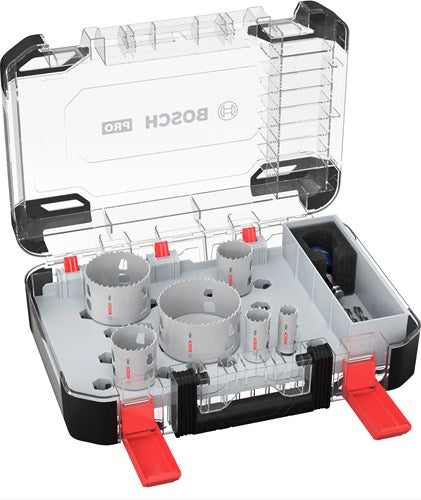 Bosch accessoires pro multi material pc plus gatzaagset | 9-delig - 2608594424