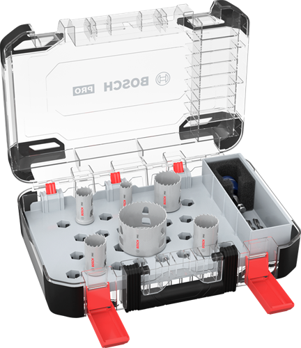 Bosch accessoires pro multi material pc plus gatzaagset | 9-delig - 2608594424