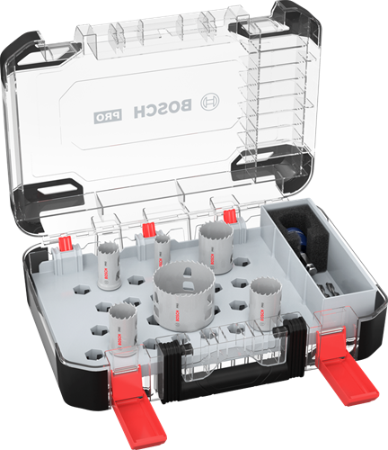 Bosch accessoires pro multi material pc plus gatzaagset | 9-delig - 2608594424