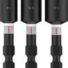 Bosch accessoires pro nutsetter impact | dop | 1 4 x 50 mm | 5 16 x 50 mm | 3 8 x 50 mm | 3-delig - 2608521u65