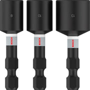 Bosch accessoires pro nutsetter impact dop | 8 x 50 | 10 x 50 | 13 x 50 mm | 3-delig - 2608521u64 - afbeelding 2