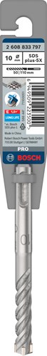Bosch accessoires pro sds plus-5x hamerboor | 10 x 50 x 110 mm - 2608833797